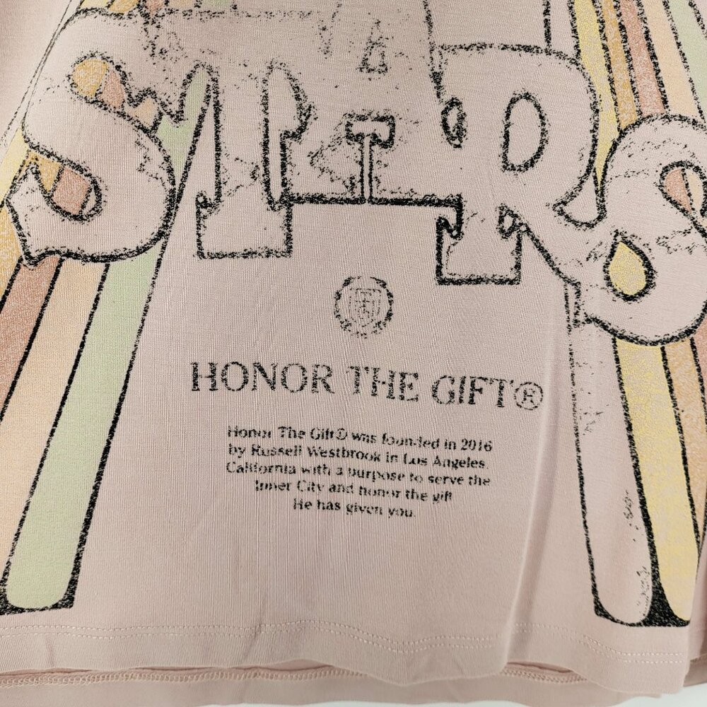 Honor The Gift Women's Cropped T-Shirt Short Sleeves XL Rayon Spandex 2-Pk NWT - Picture 3 of 15